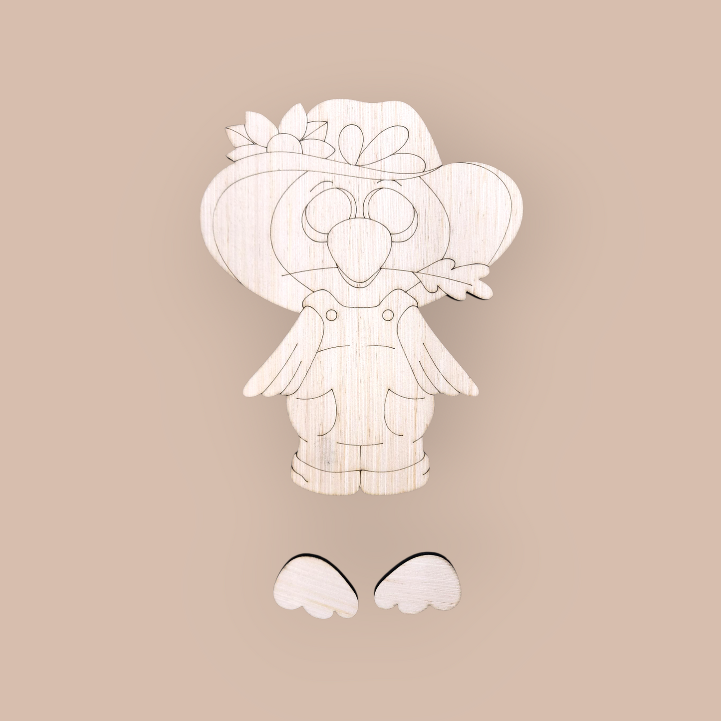 Ribbon Leg Fall Crow (PC009)