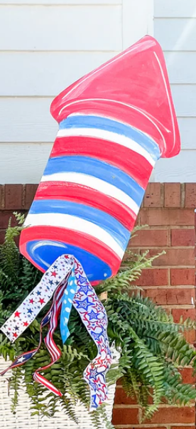 Firecracker | Patriotic Holiday Decor