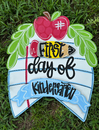 First/Last Day School Flag | Back-to-School Keepsake