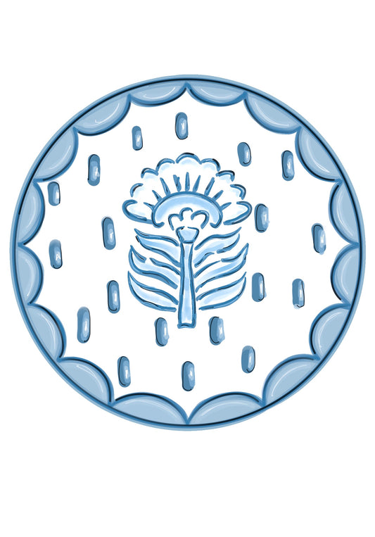 Flower Round (RA017)