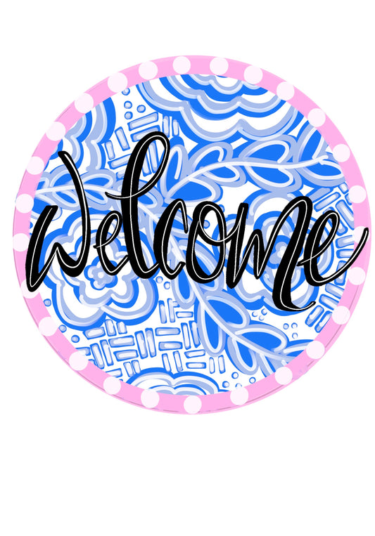 Floral Welcome Round (RA009)