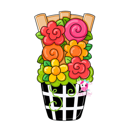 Flowers On Trellis (PC217)