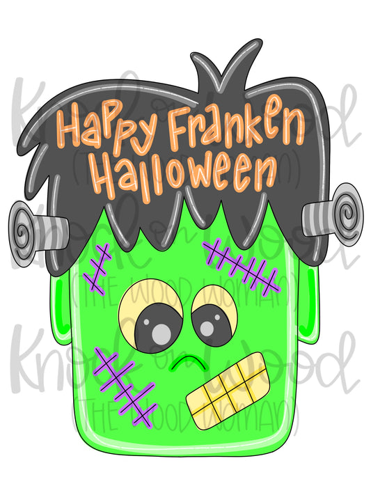 Happy Franken Halloween  (KW095)