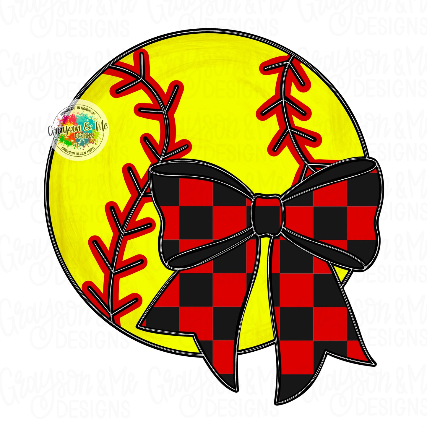 Baseball/Softball Bow (GM059)