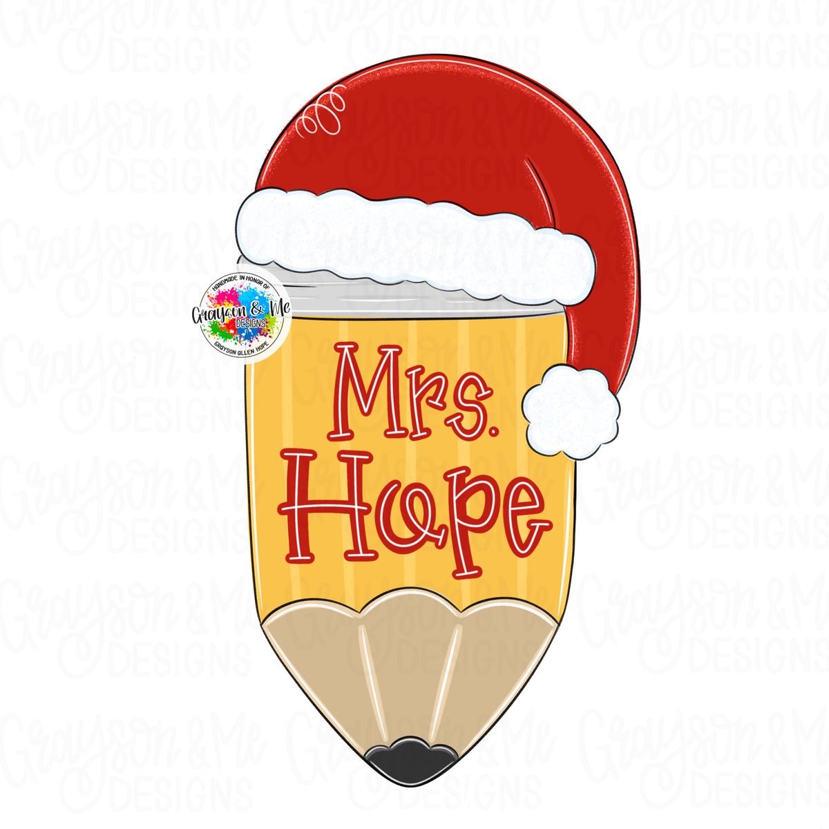 Santa Pencil (GM145)