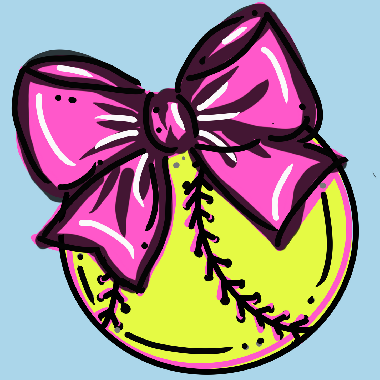 Baseball/Softball Bow (HA010)