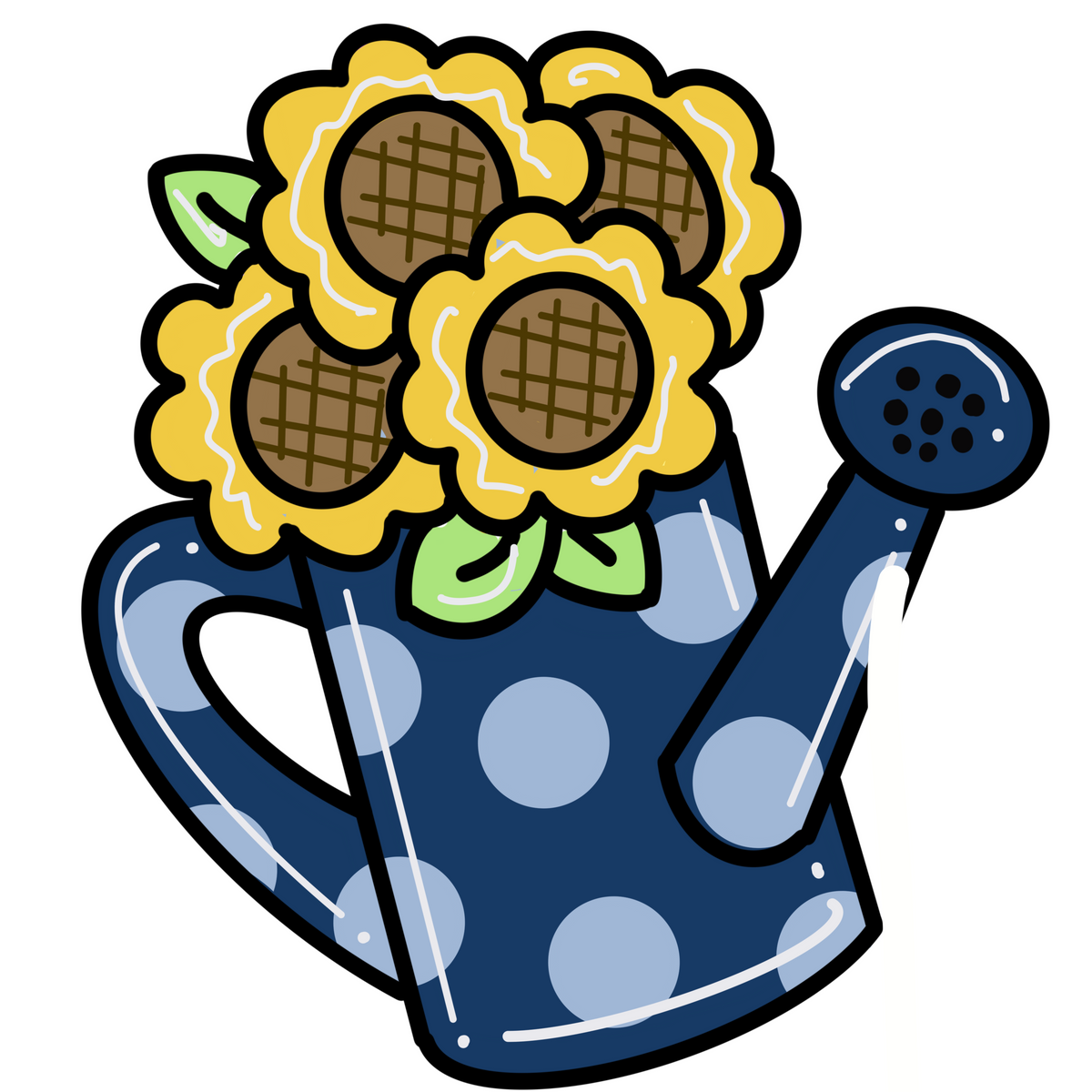 Sunflower Watering Can (HA018)