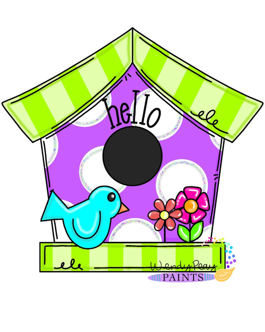 Hello Birdhouse (WP069)