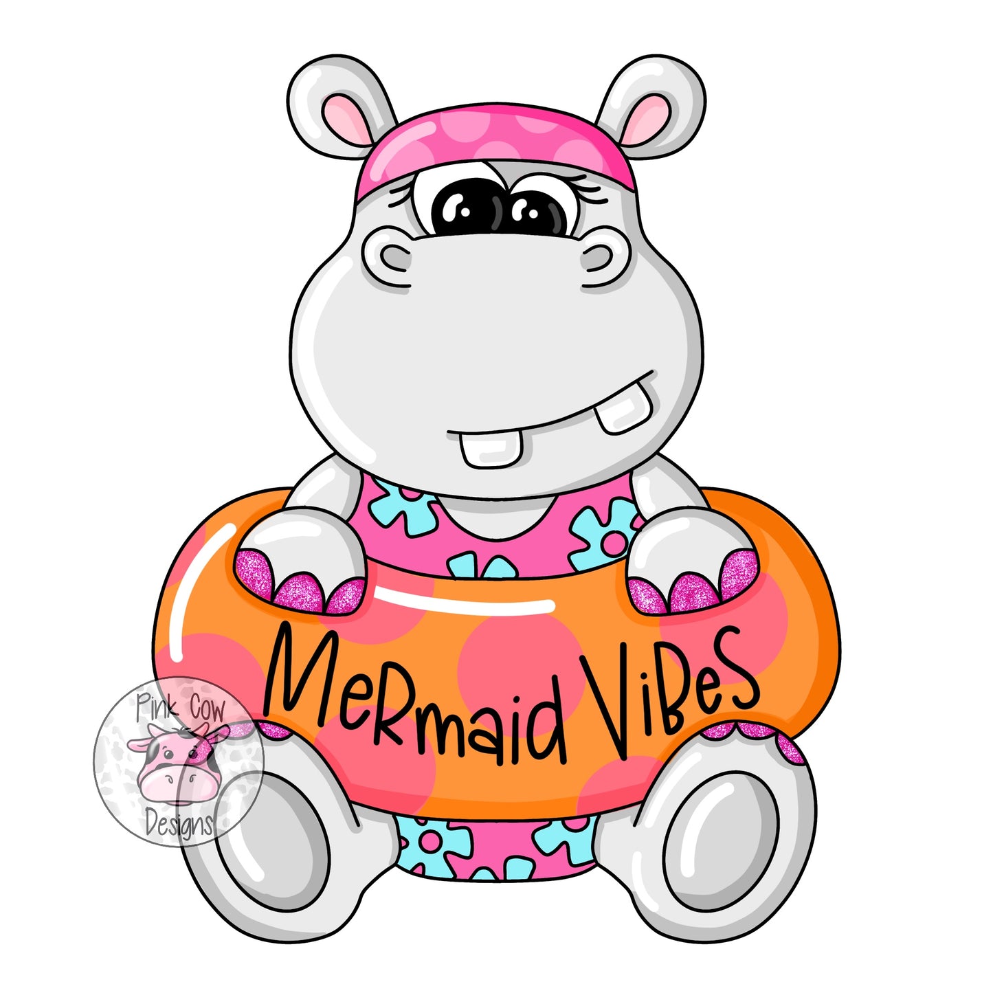 Hippo Mermaid Vibes (PC219)