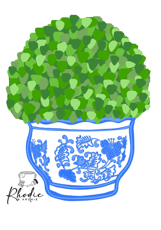 Greenery Pot Wood Blank | Botanical Decor DIY