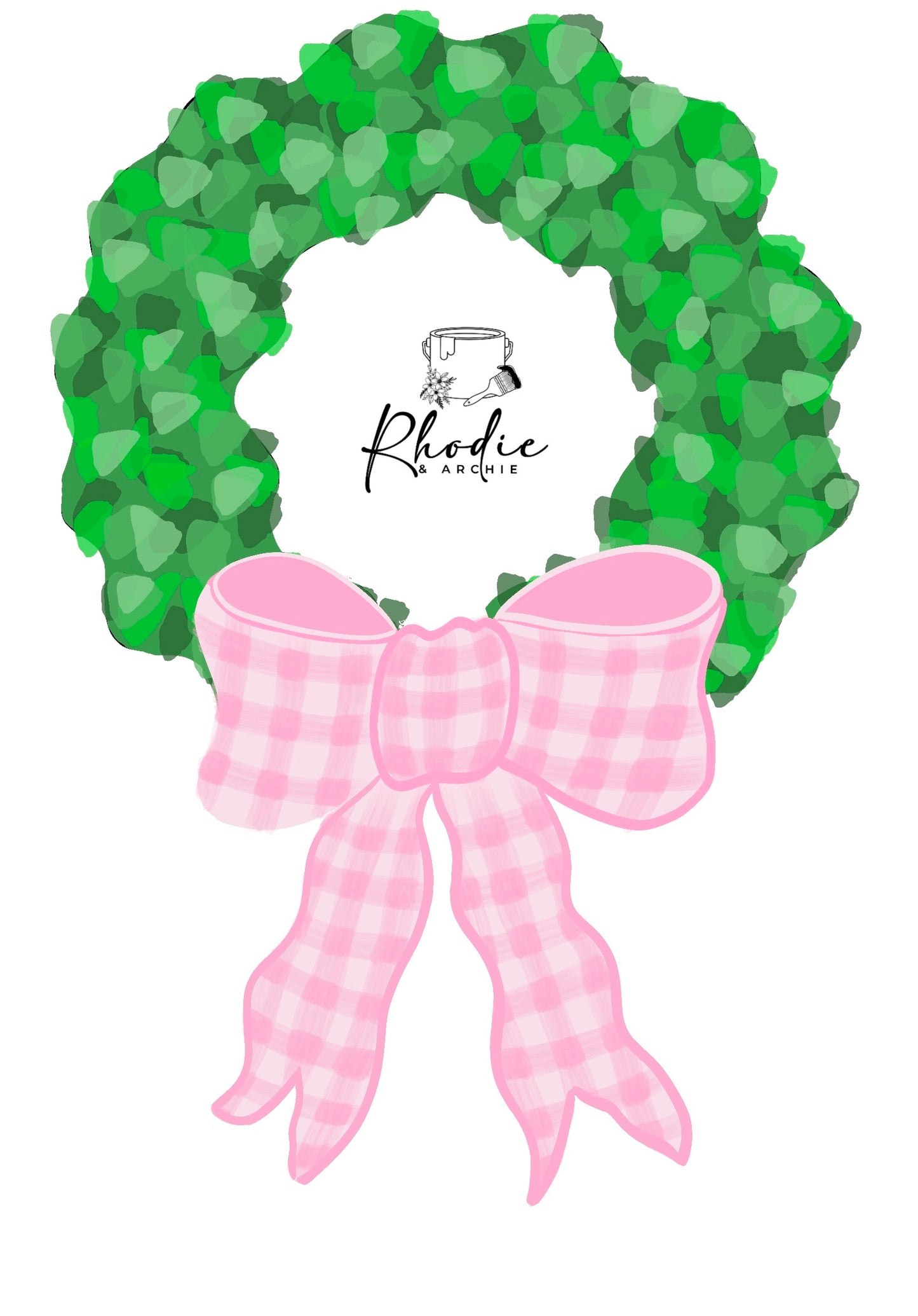 Interchangeable Bow Wreath Blank | Seasonal DIY Decor