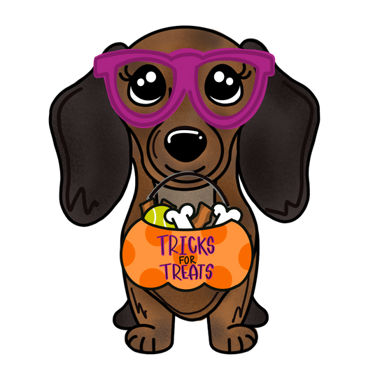 Tricks For Treats Dachshund (MJ027)