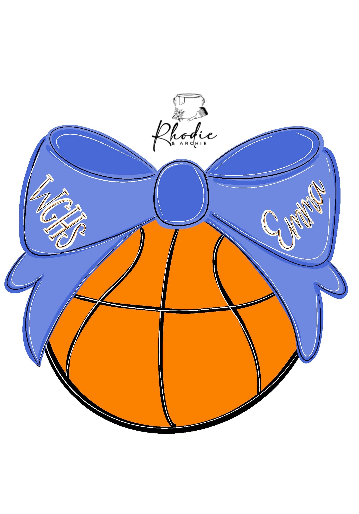 Basketball Bow (RA066)