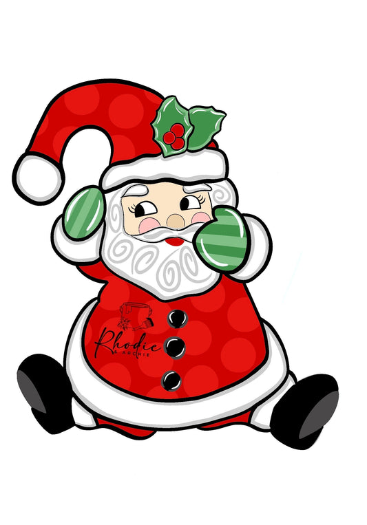 Santa Ornament (RA106-O)