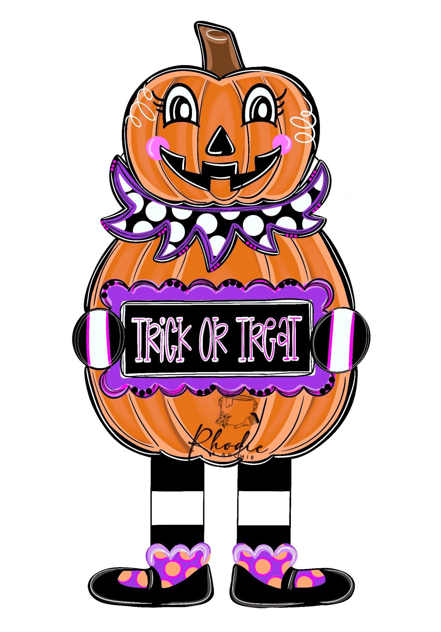 Ribbon Leg Pumpkin (RA120)