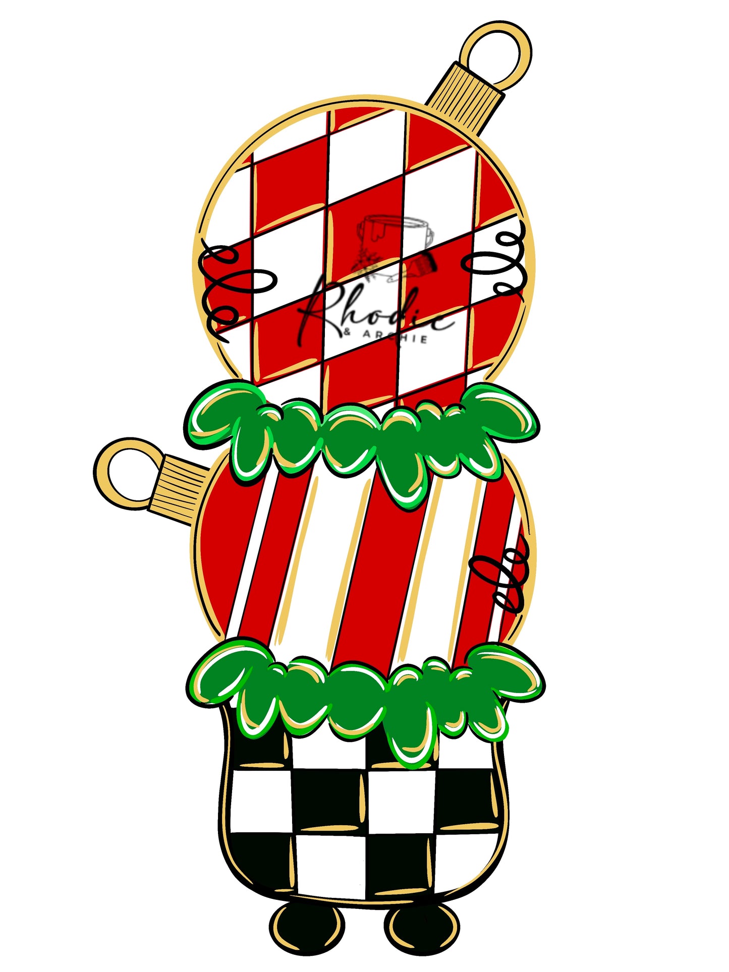 Double Ornament Stack (RA137O)