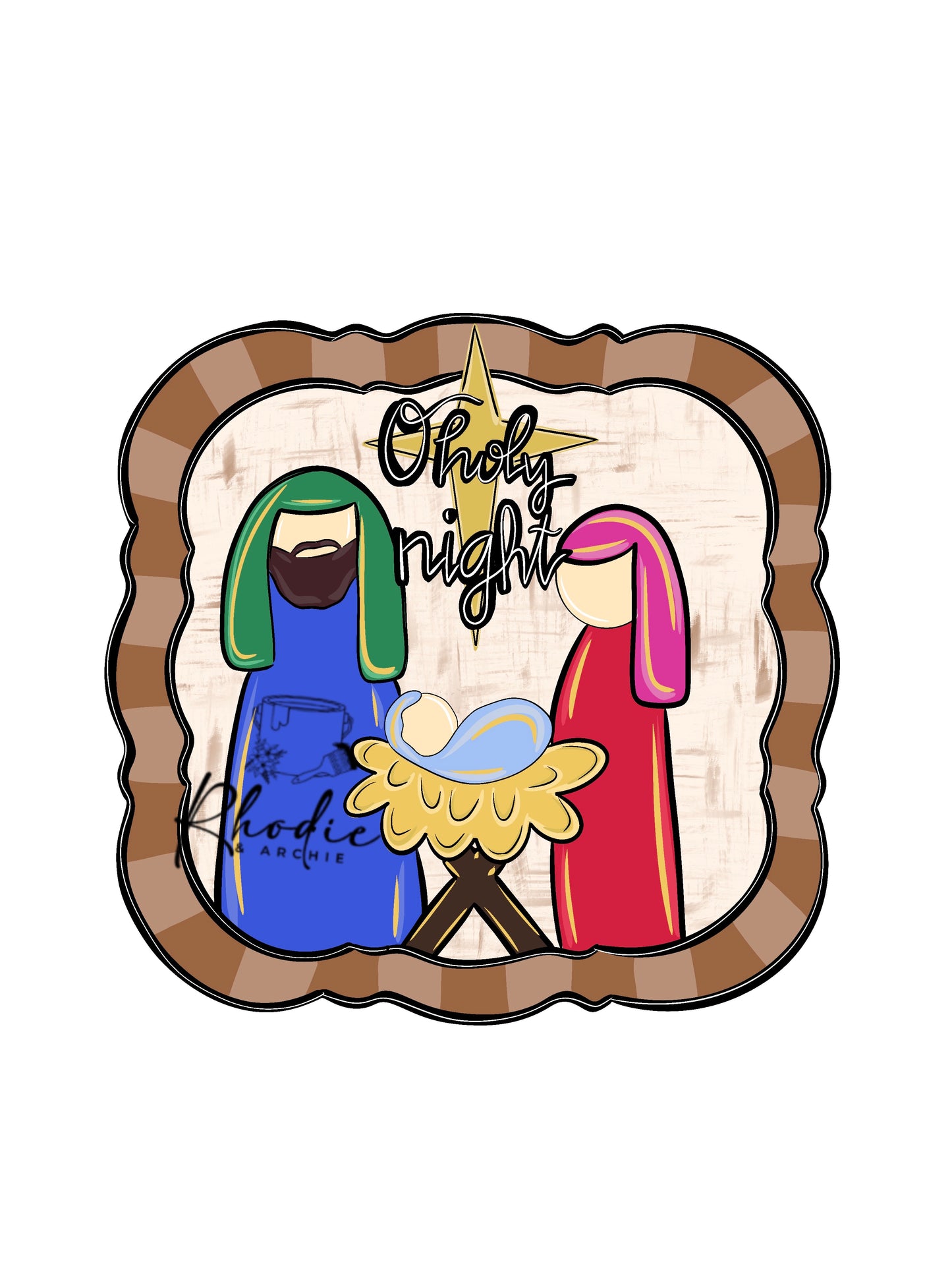 O Holy Night Nativity Ornament (RA132O)