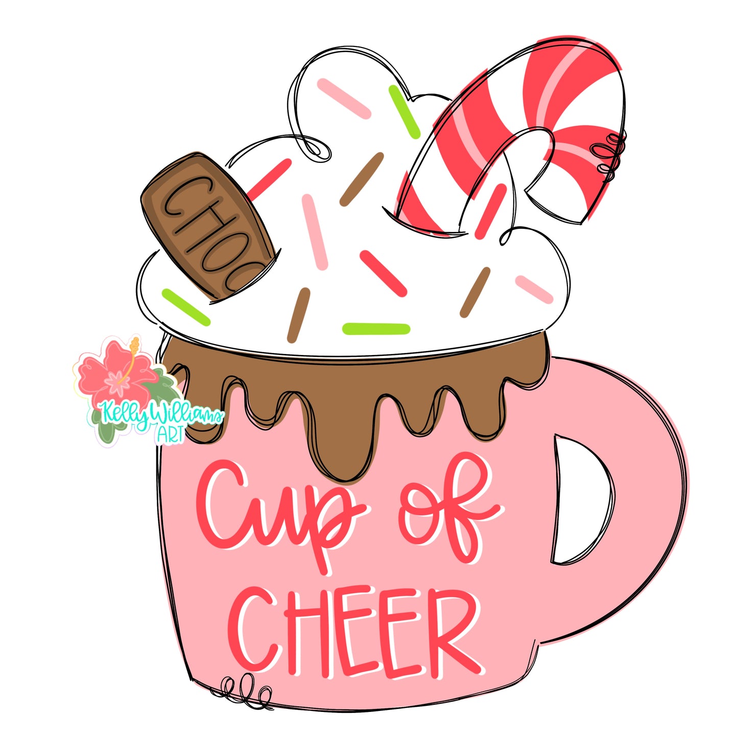 Cup Of Cheer Ornament (KA001O)