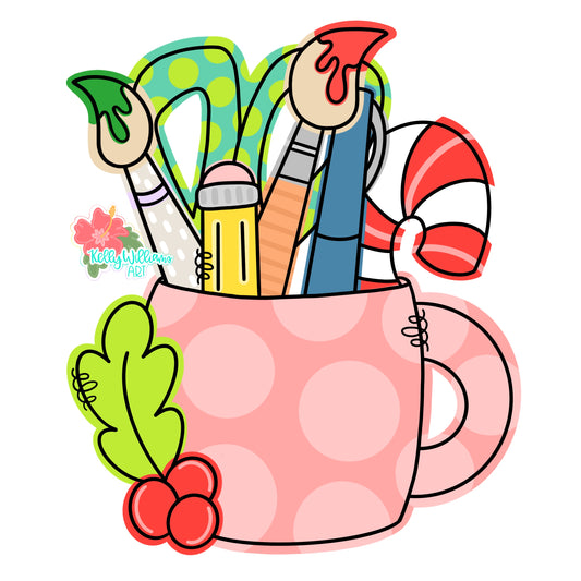 Art Teacher Mug Ornament (KA002O)