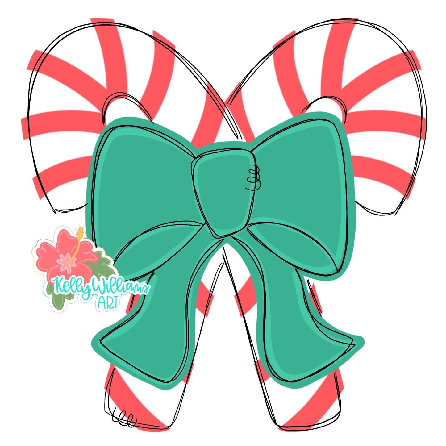 Candy Canes 3D (KA0033D)