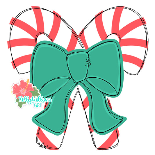 Candy Canes Ornament (KA003O)