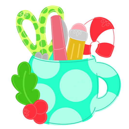 Teacher Mug Ornament (KA007O)
