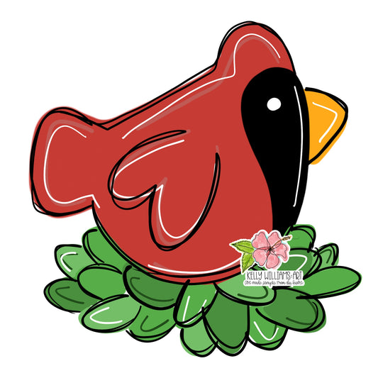 Cardinal Ornament (KA008O)