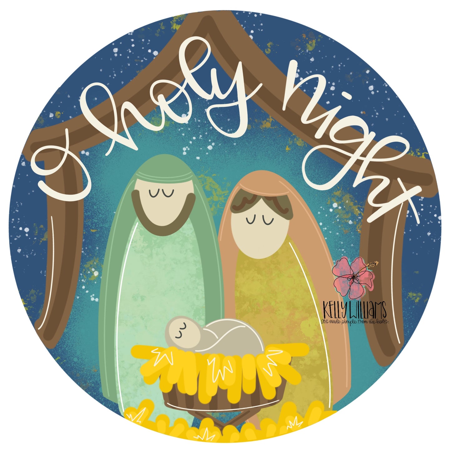 Oh Holy Night Round (KA013)