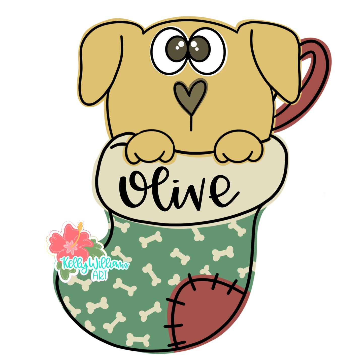 Dog Stocking (KA018)