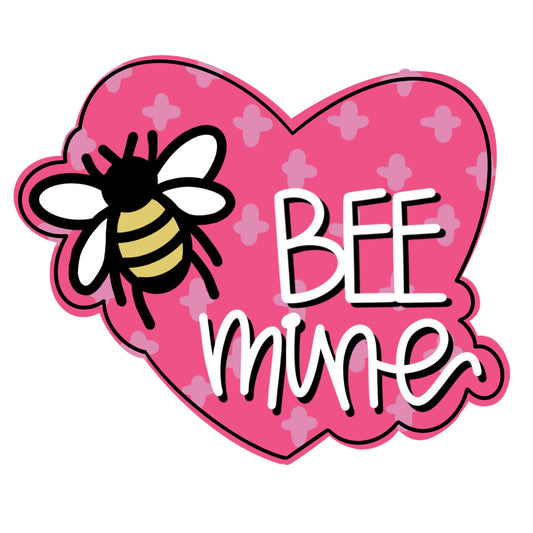 3D Bee Mine Valentine (KA025-3D)
