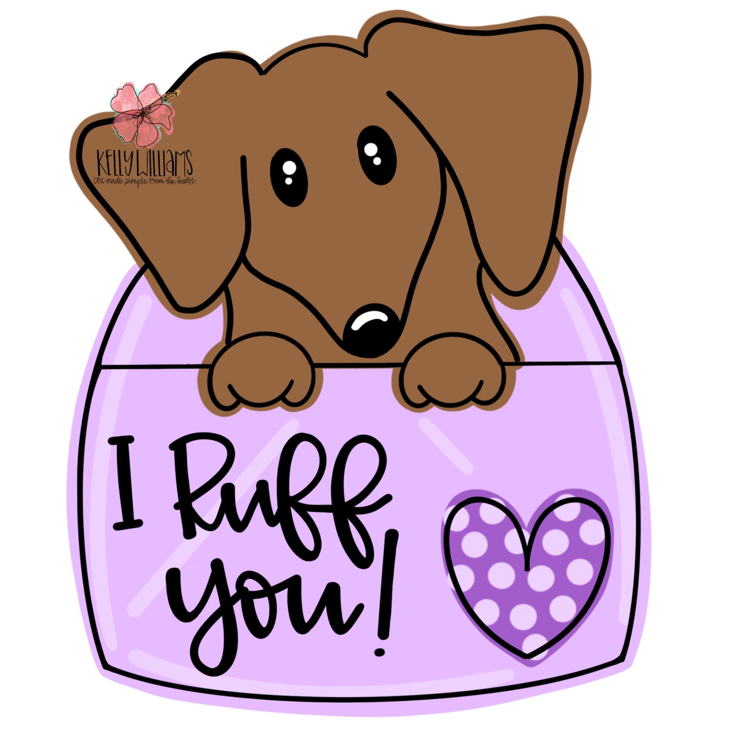 Valentine Dog 3 (KA031)