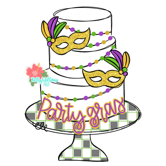 Party Gras Cake (KA052)