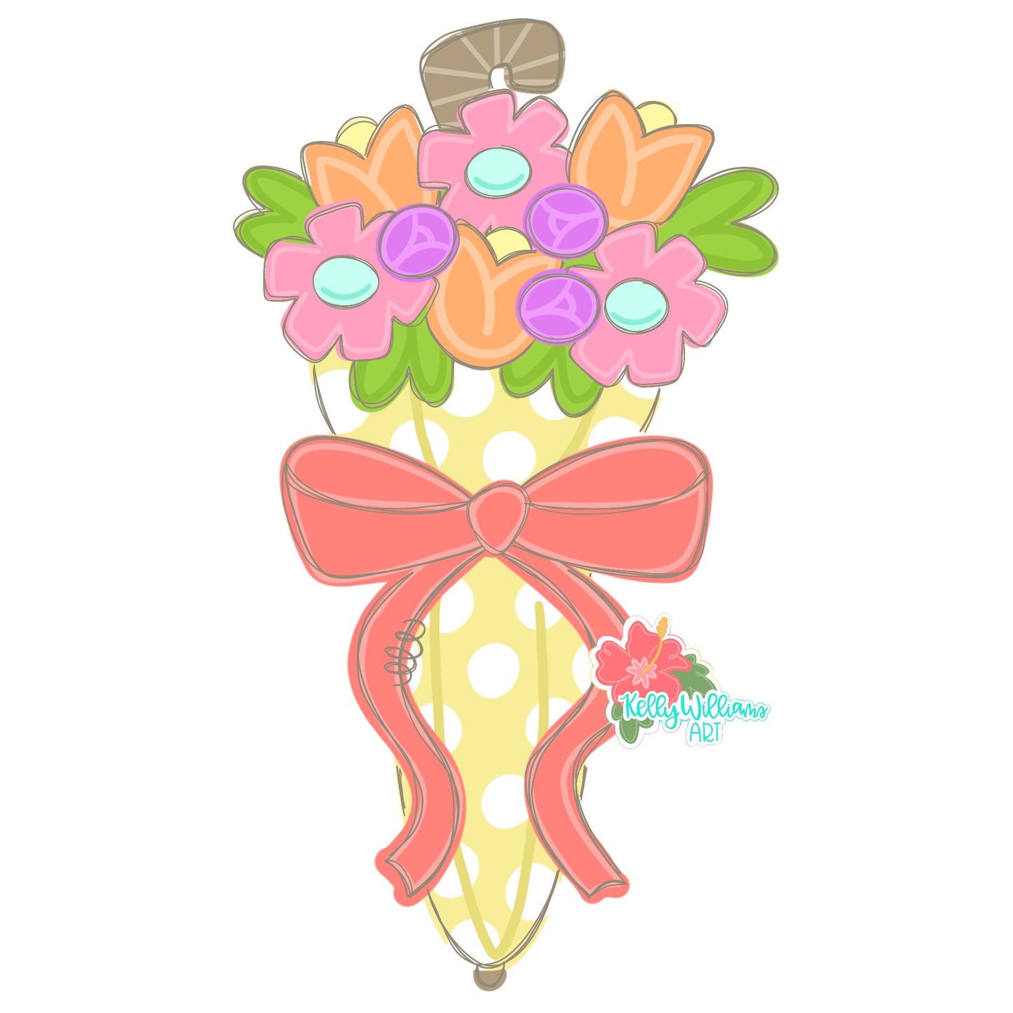 Umbrella Bouquet (KA071)