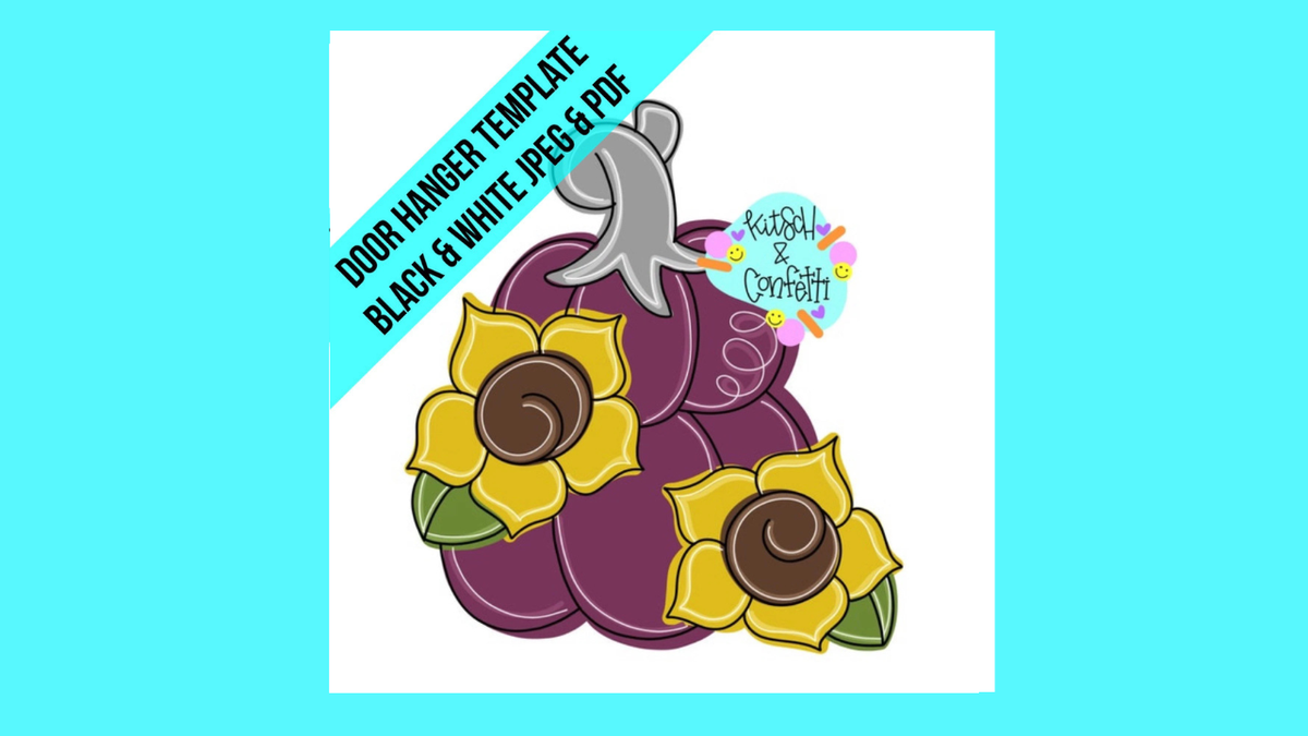 Pumpkin Stack Sunflower (KC058)