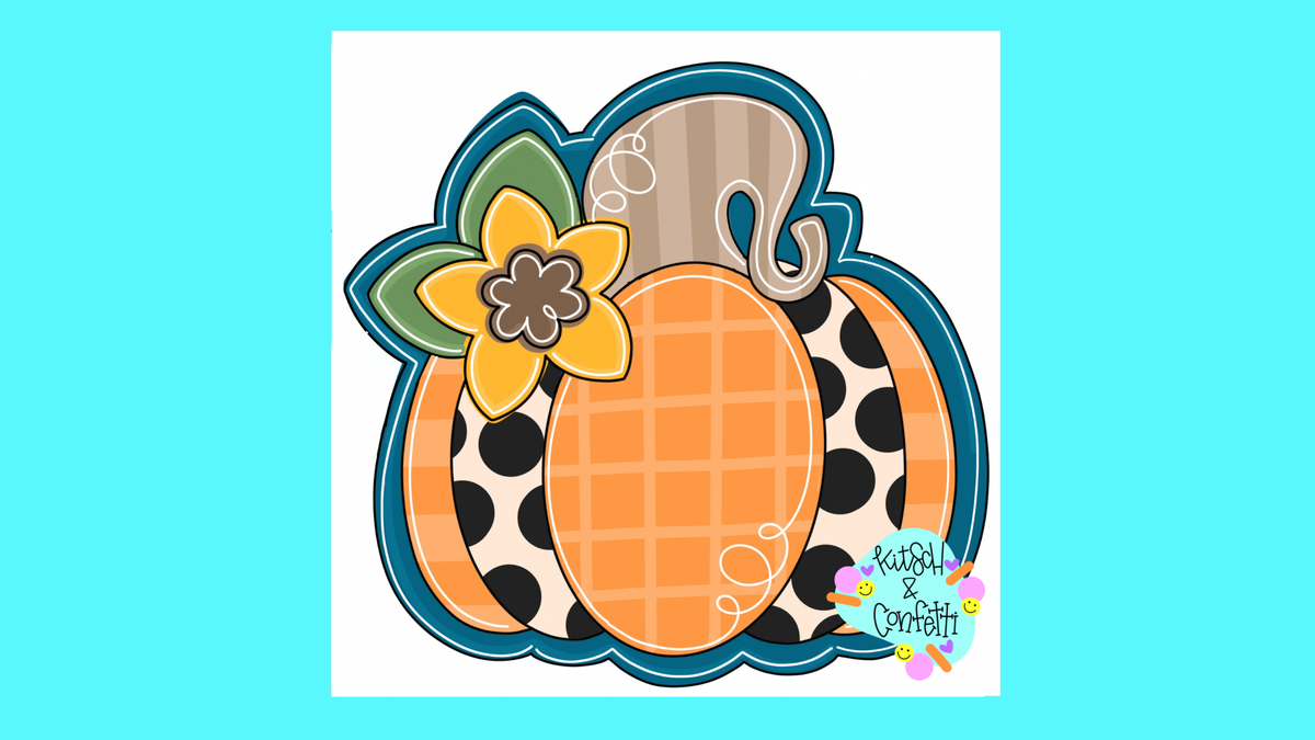 Pumpkin Swirly Stem (KC060)