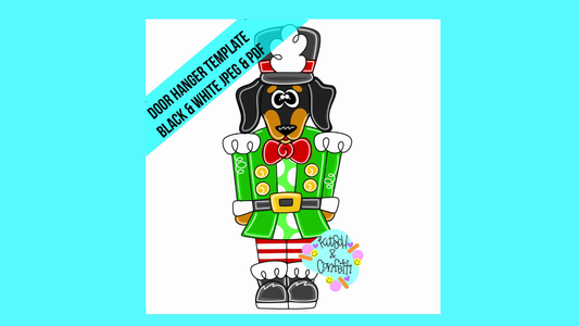 Dachshund Nutcracker Ornament (KC137-O)