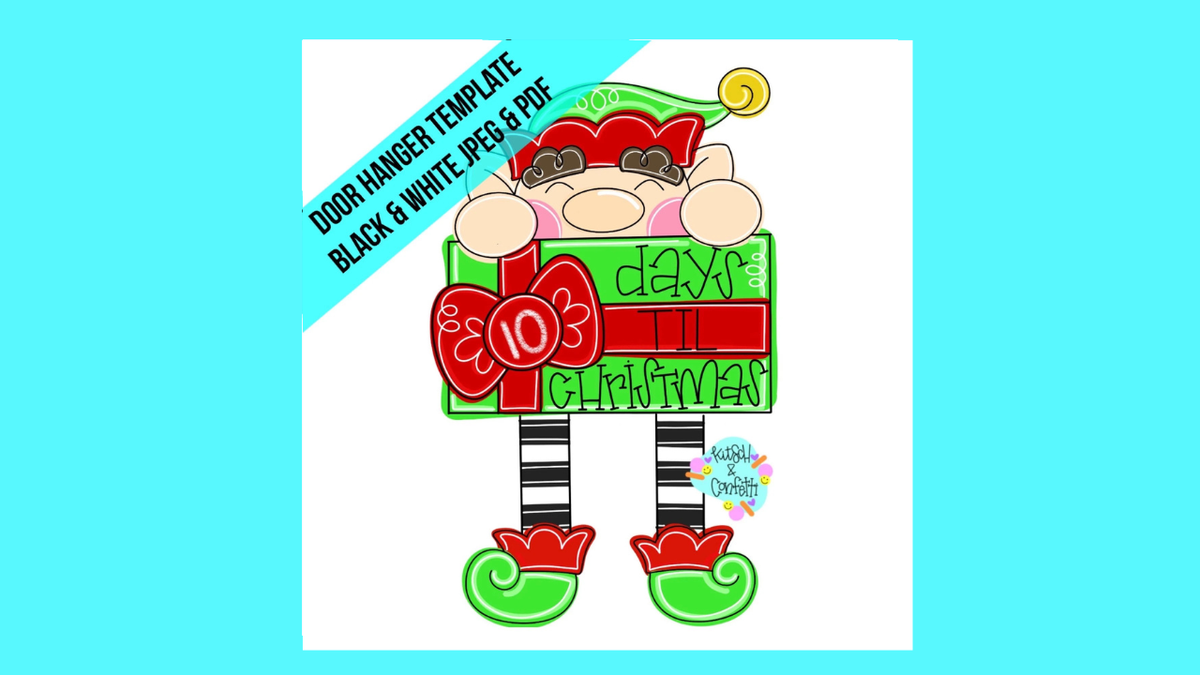 Christmas Countdown Elf (KC140)