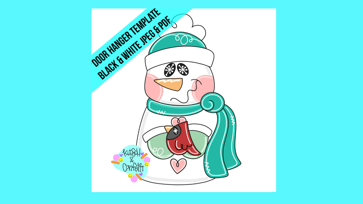 Snowman Cardinal Ornament (KC271-O)