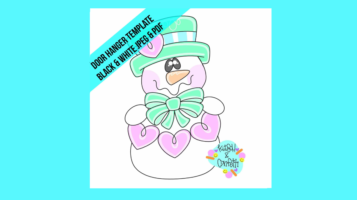 Valentine Snowman (KC277)