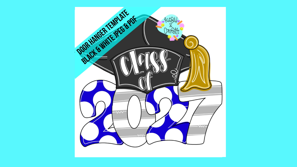 2027 Grad Cap Ornament (KC316-O)