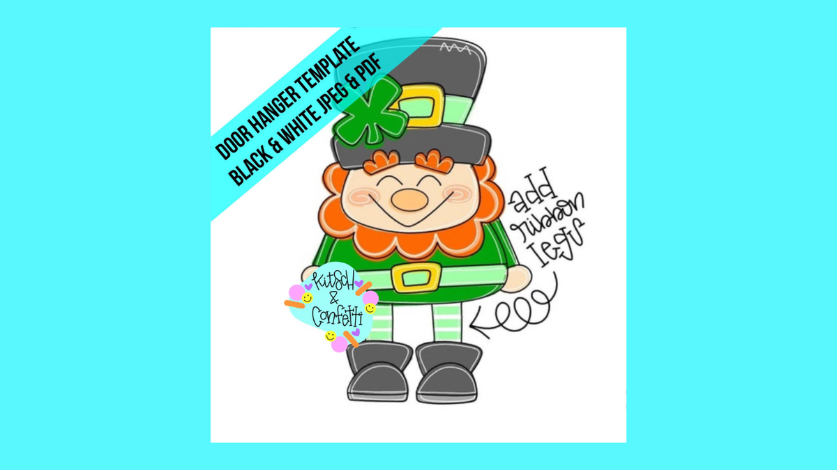 Ribbon Leg Leprechaun (KC343)
