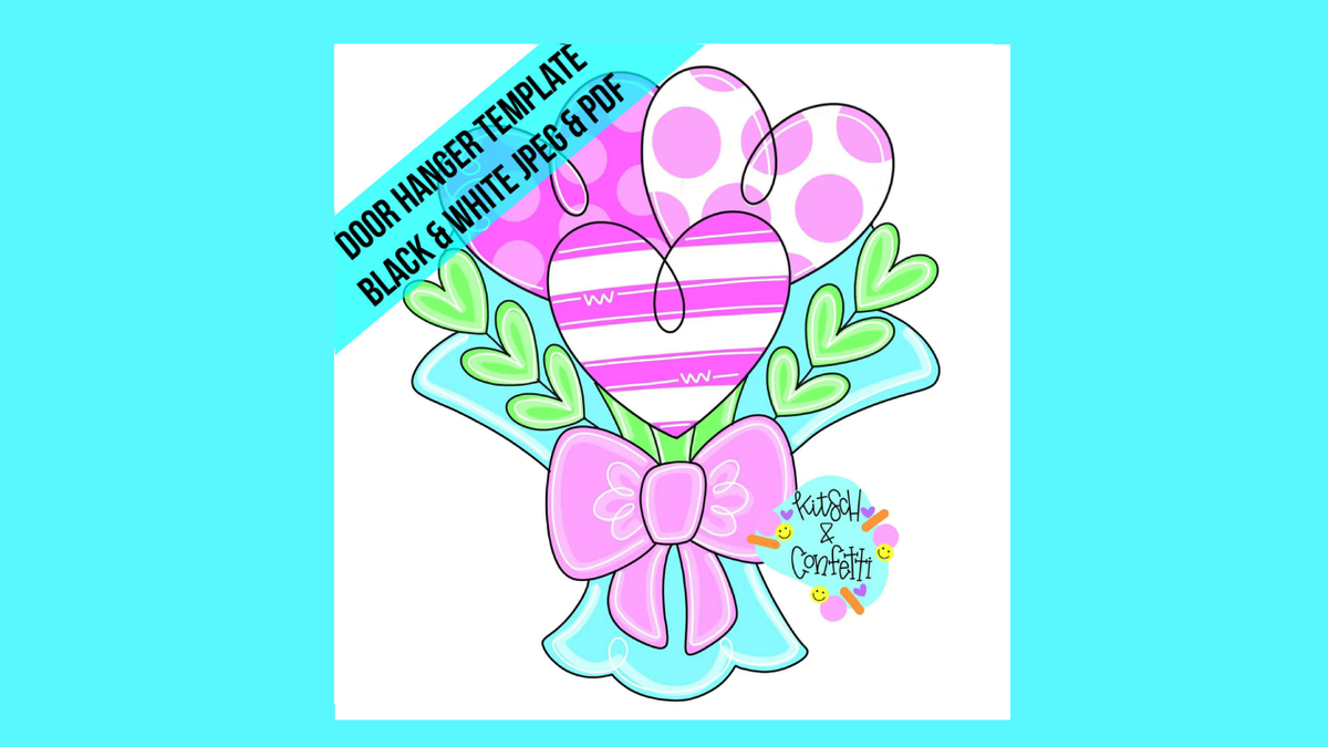 Heart Flower Bouquet (KC395)