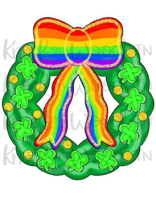 Saint Patricks Day Wreath