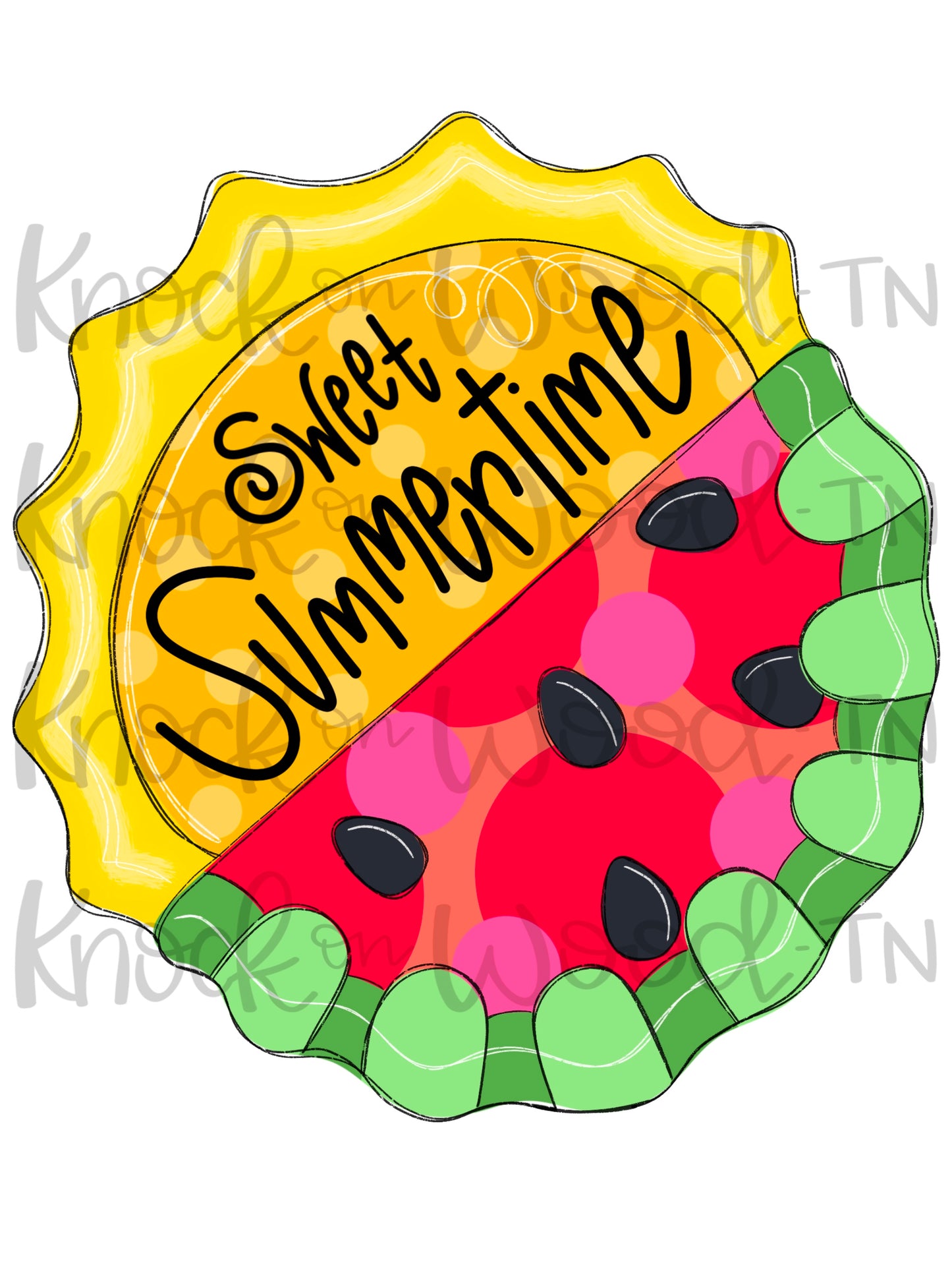 Sweet Summertime Sunshine Watermelon (KW179)