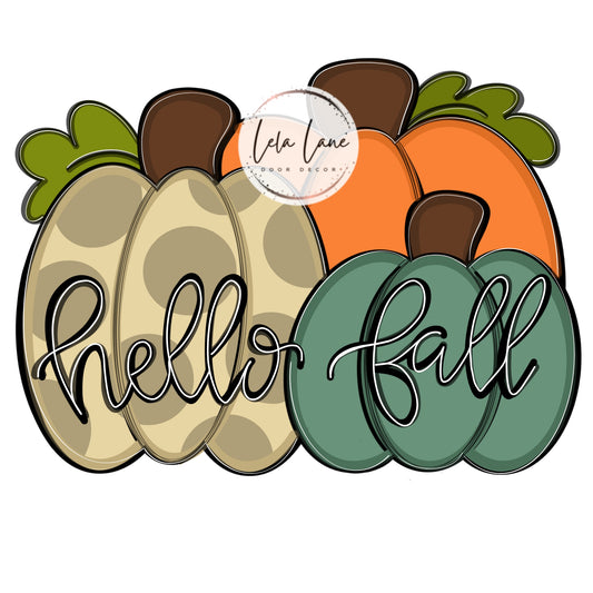 Hello Fall Pumpkins (LL009)