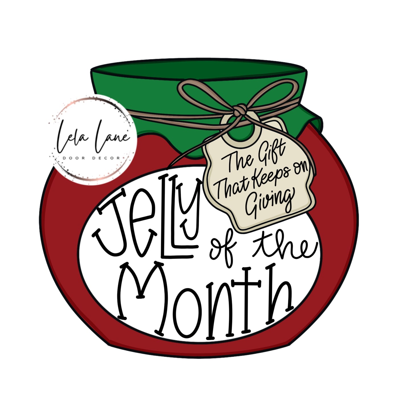 Jelly of the Month Ornament (LL154-O)