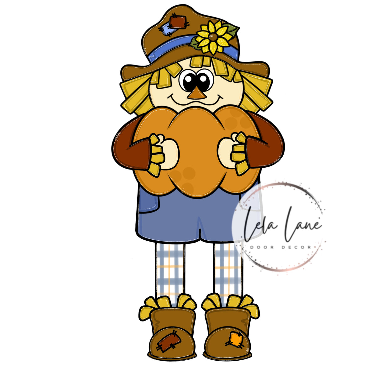 Ribbon Leg Scarecrow (LL180)
