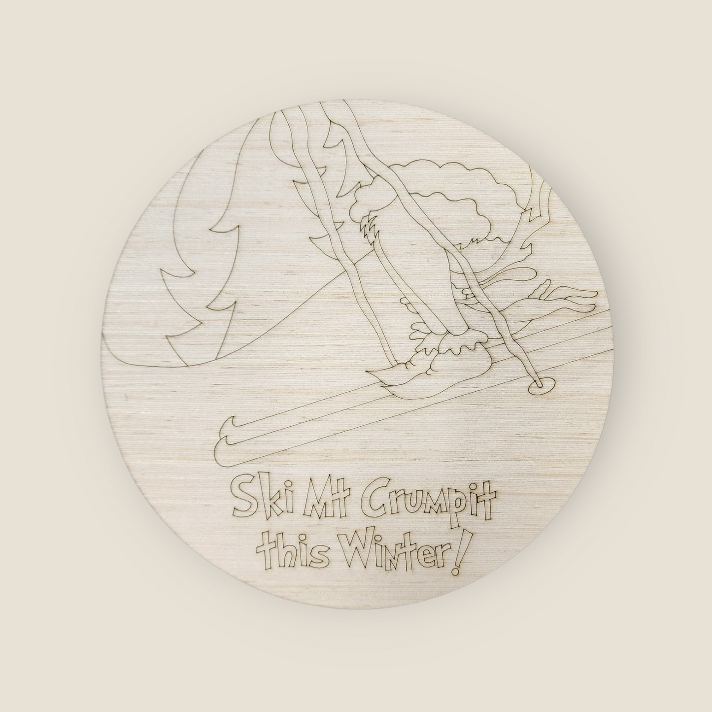 Ski Mt. Crumpit Round (PC051O)