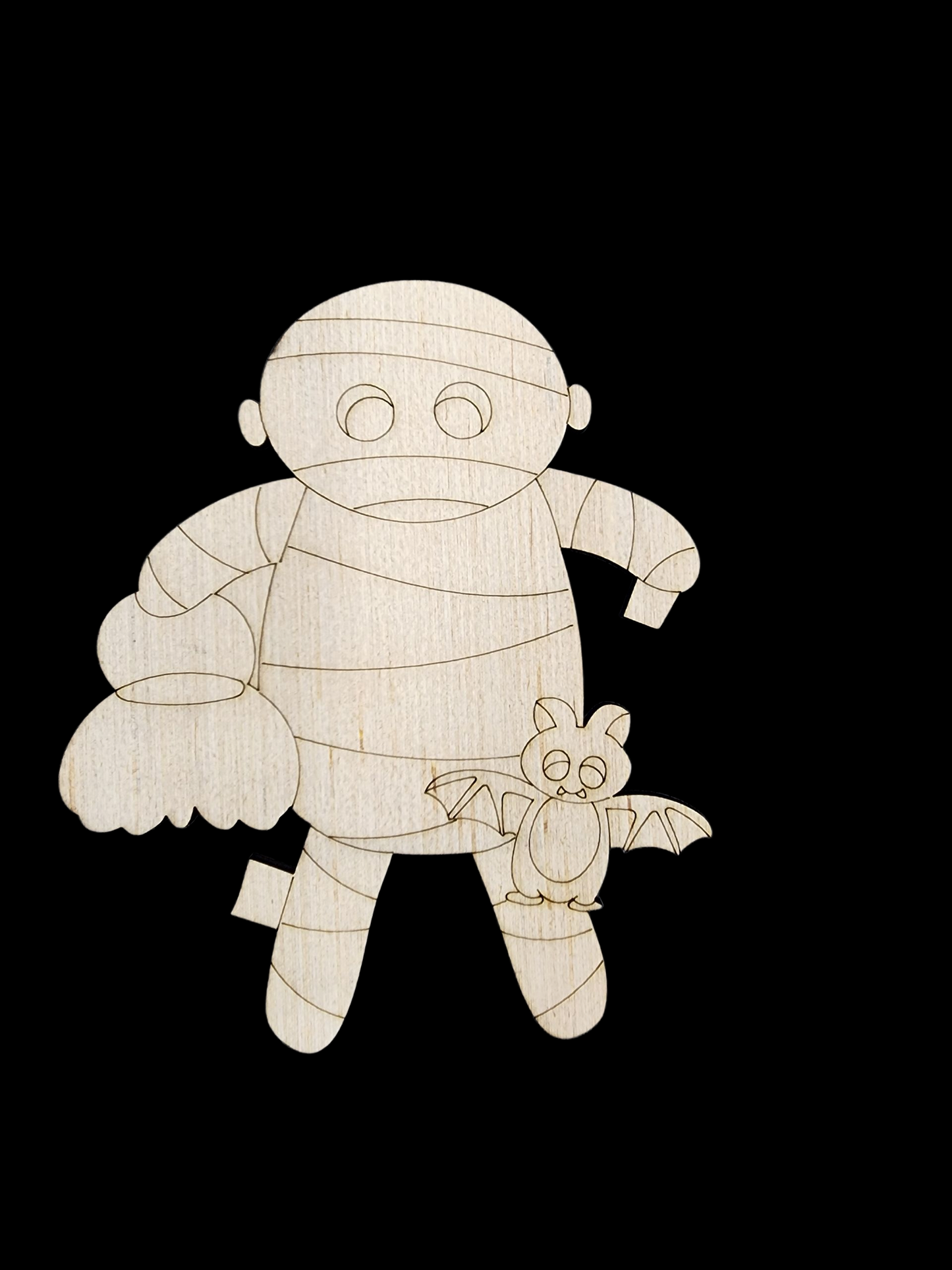Mummy & Bat (KW036)