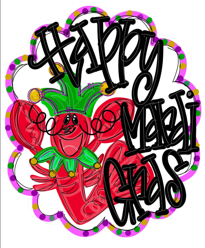 Mardi Gras Crawfish (HC120)